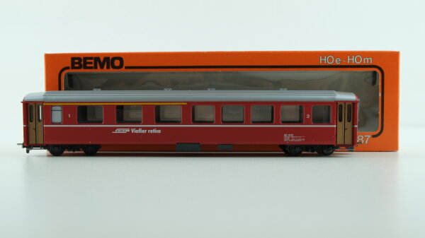 Bemo H0m 3252/1 Personenwagen "Rhätische Bahn" 2.Kl. RhB