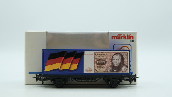 Märklin H0 84566 Behälter-Tragwagen EUROPA 1993 (Containerwagen)  BT 30