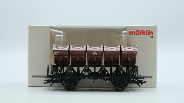 Märklin H0 4635 Muldenkippwagen  Ommi 51  Fz 120 der DB