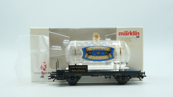 Märklin H0 48405 Kesselwagen Winterwelt (Glas-Kesselwagen)