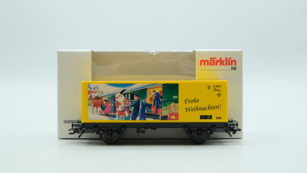 Märklin H0 94071 Behälter-Tragwagen  Frohe Weihnachten 2000  (Containerwagen)  BT 30 der DP AG