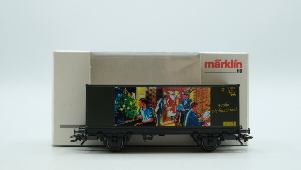 Märklin H0 94103 Behälter-Tragwagen  Frohe Weihnachten 2001  BT 30 der DP AG