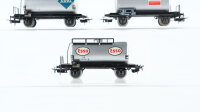 Märklin H0 Konvolut Kesselwagen (Aral, Avia, Esso), DB