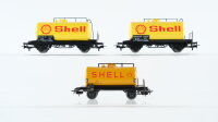 Märklin H0 Konvolut Kesselwagen (Shell), DB