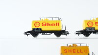 Märklin H0 Konvolut Kesselwagen (Shell), DB