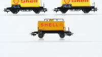 Märklin H0 Konvolut Kesselwagen (Shell), DB