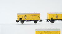 Märklin H0 Konvolut Gedeckte Güterwagen (Bananen) DB