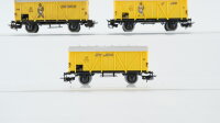 Märklin H0 Konvolut Gedeckte Güterwagen (Bananen) DB