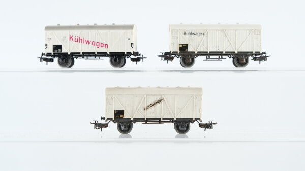 Märklin H0 Konvolut Gedeckte Güterwagen (Kühlwagen) DB