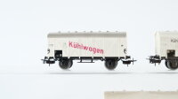 Märklin H0 Konvolut Gedeckte Güterwagen (Kühlwagen) DB