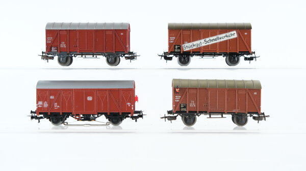 Märklin H0 Konvolut Gedeckte Güterwagen, DB