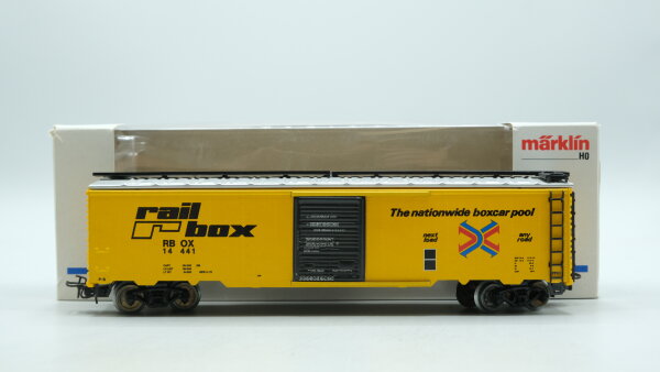 Märklin H0 4773 Gedeckter Güterwagen (Box Car)  Wagen der RBOX