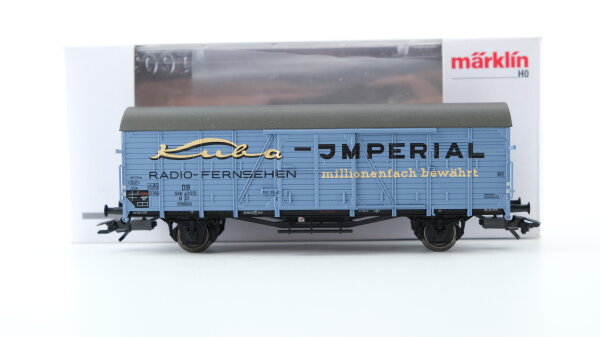 Märklin H0 48161 Gedeckter Güterwagen KUBA IMPERAIL  GI 22 der DB  INSIDER Jahreswagen 2011