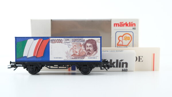 Märklin H0 84565 Behälter-Tragwagen EUROPA 1993 (Containerwagen)  BT 30