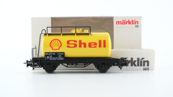 Märklin H0 4442 Mineralöl-Kesselwagen SHELL  Einheitskesselwagen der DB