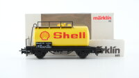 Märklin H0 4442 Mineralöl-Kesselwagen SHELL  Einheitskesselwagen der DB