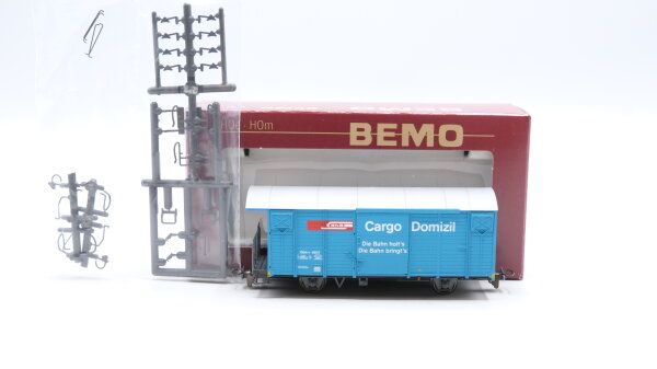 Bemo H0m 2282 127 Güter Werbewagen "Cargo Domicillio" RhB