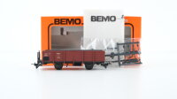 Bemo H0m 2276 615 Hochbordwagen braun MOB