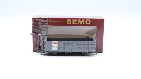 Bemo H0m 2255 133 Hochbordwagen grau BR 8503 RhB