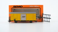 Bemo H0m 2271 Güterwagen gelb RhB