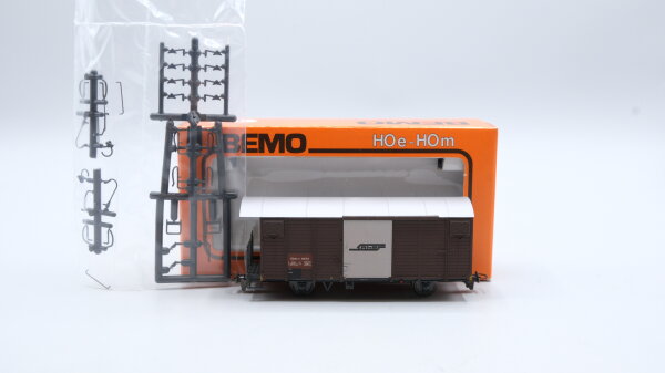 Bemo H0m 2282 114 BR 5574 Güterwagen braun RhB