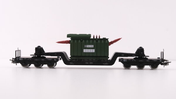 Märklin H0 4617 Tiefladewagen mit Transformator  SST 53  St 52 der DB