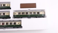 Bemo H0m 7272 134 Salonwagen Set 4 tlg. grün/creme RhB