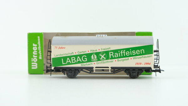 Baur H0 Güterwagen "LABAG Raiffeisen" limitiert Nr.204