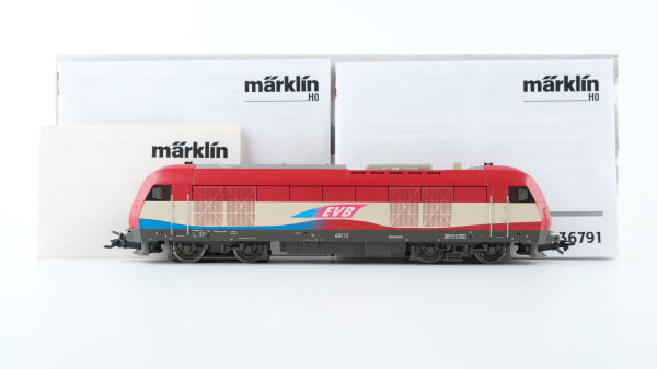 Märklin H0 36791 Diesellokomotive ER 20 der EVB Wechselstrom Digital (Licht Defekt)