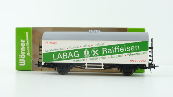 Baur H0 Güterwagen "LABAG Raiffeisen" limitiert Nr.332