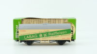 Baur H0 Güterwagen "LABAG Raiffeisen"...