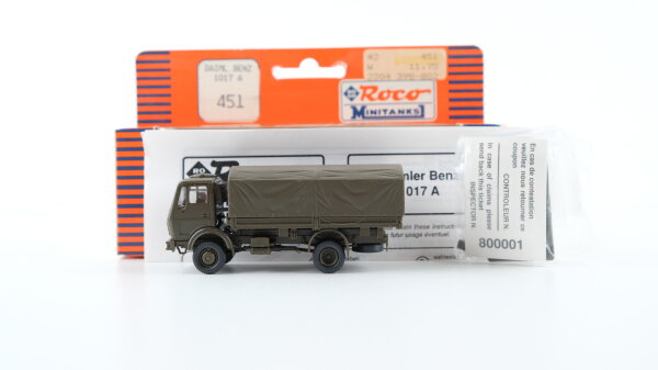 Roco H0 451 Minitanks Daimler Benz 1017 A