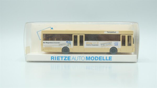 Rietze 40189 Mercedes Benz Linienbus Tempelhof, beige