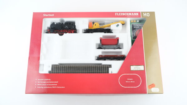 Fleischmann H0 633101 Zugset Startset Dampflok BR 89 005 DR Gleichstrom (Unvollständig)