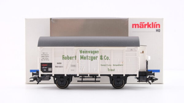 Märklin H0 48754 Gedeckter Güterwagen mit Bremserhaus  Gr 20 der KPEV Insider Jahreswagen 1999