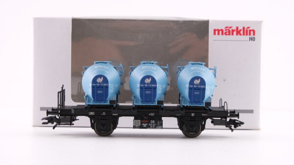 Märklin H0 48158 Behälter-Tragwagen (Containerwagen)  BT 10 der DB INSIDER Jahreswagen 2008