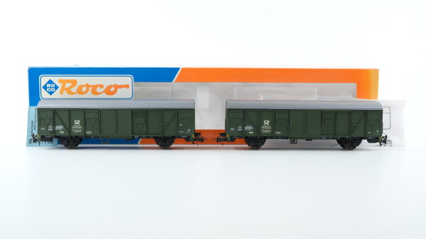 Roco H0 44057 Gedeckte Güterwagen (Deutsche Bundespost) DB