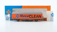 Roco H0 44340A Schienenreinigungswagen (Roco Clean, Orange) SBB/CFF