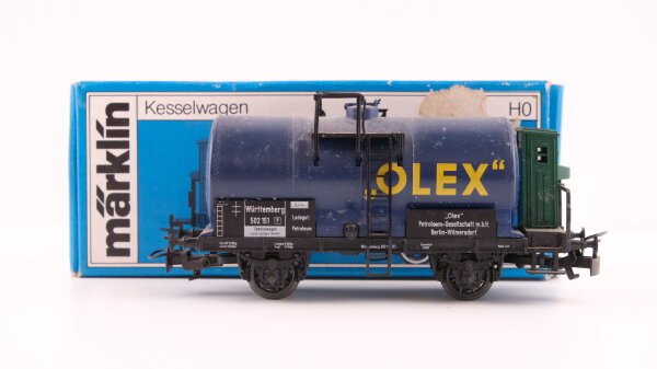 Märklin H0 4675 Mineralöl-Kesselwagen (OLEX) der K.W.St.E