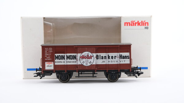 Märklin H0 84878 Gedeckter Güterwagen mit Bremserhaus  G 10 der DRG (Insider Jahreswagen 1994)