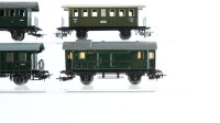 Märklin H0 Konvolut Personenwagen, Packwagen, Länderbahn