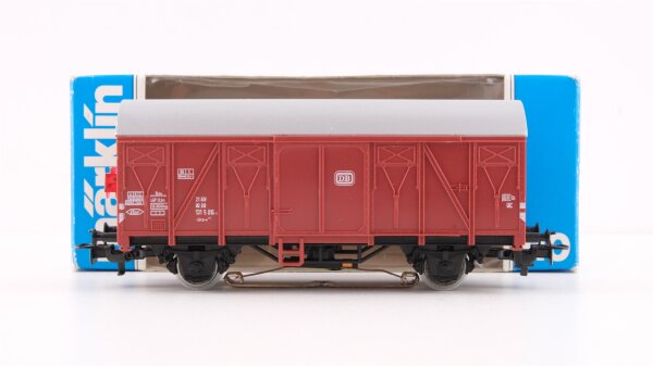 Märklin H0 4411 Gedeckter Güterwagen mit Schlußlicht  Grs-v 213  Gs-uv 213 der DB  Gs der SBB