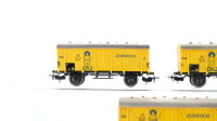 Märklin H0 Konvolut Gedeckte Güterwagen (Jamaica Bananen), DB