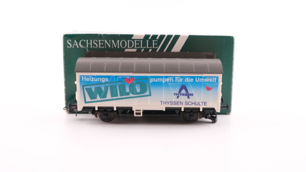 Sachsenmodelle H0 18642 Werbewagen "Thyssen Schulte"