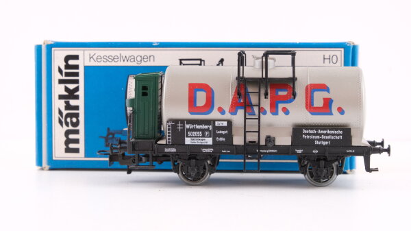 Märklin (HAMO) H0 8474 Mineralöl-Kesselwagen (D.A.P.G.) Kesselwagen der K.W.St.E.