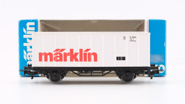 Märklin H0 4481 Behälter-Tragwagen Märklin (Containerwagen)  BT 30 der DB