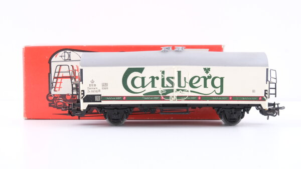 Märklin H0 4636 Bierwagen CARLSBERG (Kühlwagen)  Za der DSB