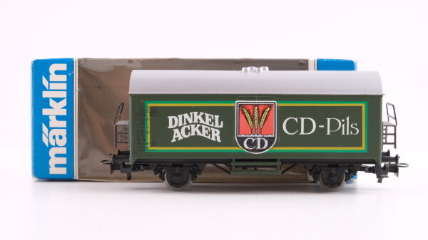 Märklin H0 4436 Bierwagen DINKELACKER (Kühlwagen)  Ichqrs 377 der DB