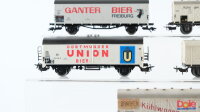 Märklin H0 Konvolut Kühlwagen, Bierwagen (Ganter, Dortmunder Union) DB