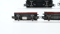 Märklin H0 Konvolut Niederbordwagen, Hochbordwagen, Autotransportwagen (ohne PKW), DB/u.a.